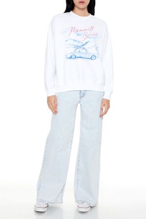 WHITE/MULTI Mammoth Bound Graphic Pullover, image 2