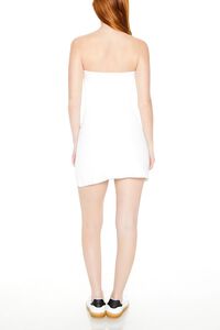 WHITE Bodycon Tube Mini Dress, image 3