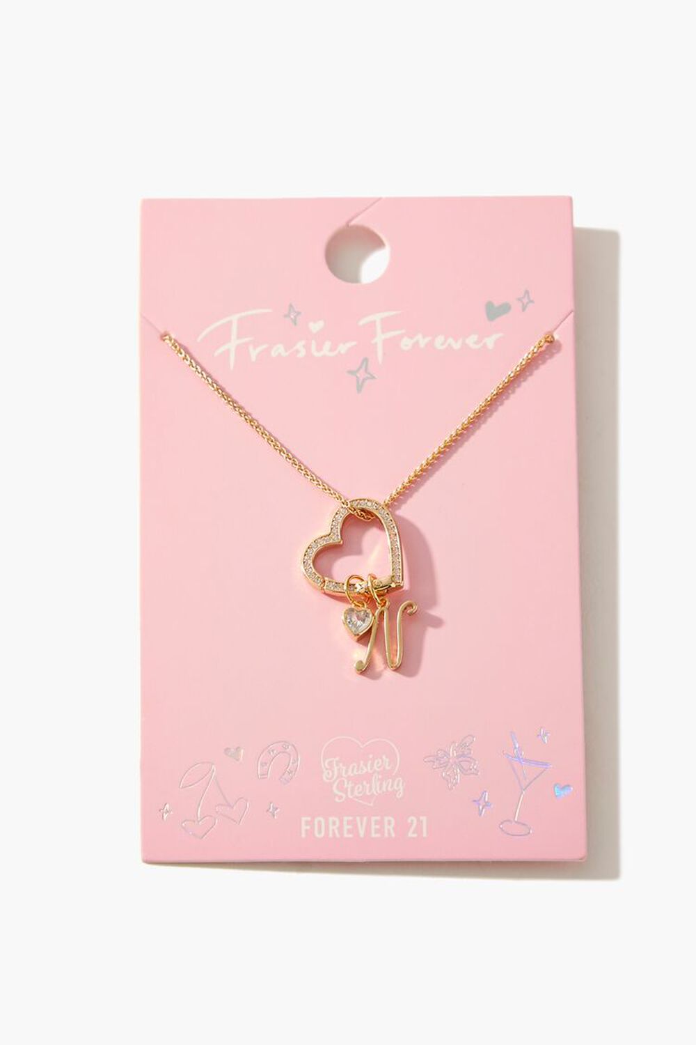 GOLD/N Frasier Sterling Initial Necklace, image 3