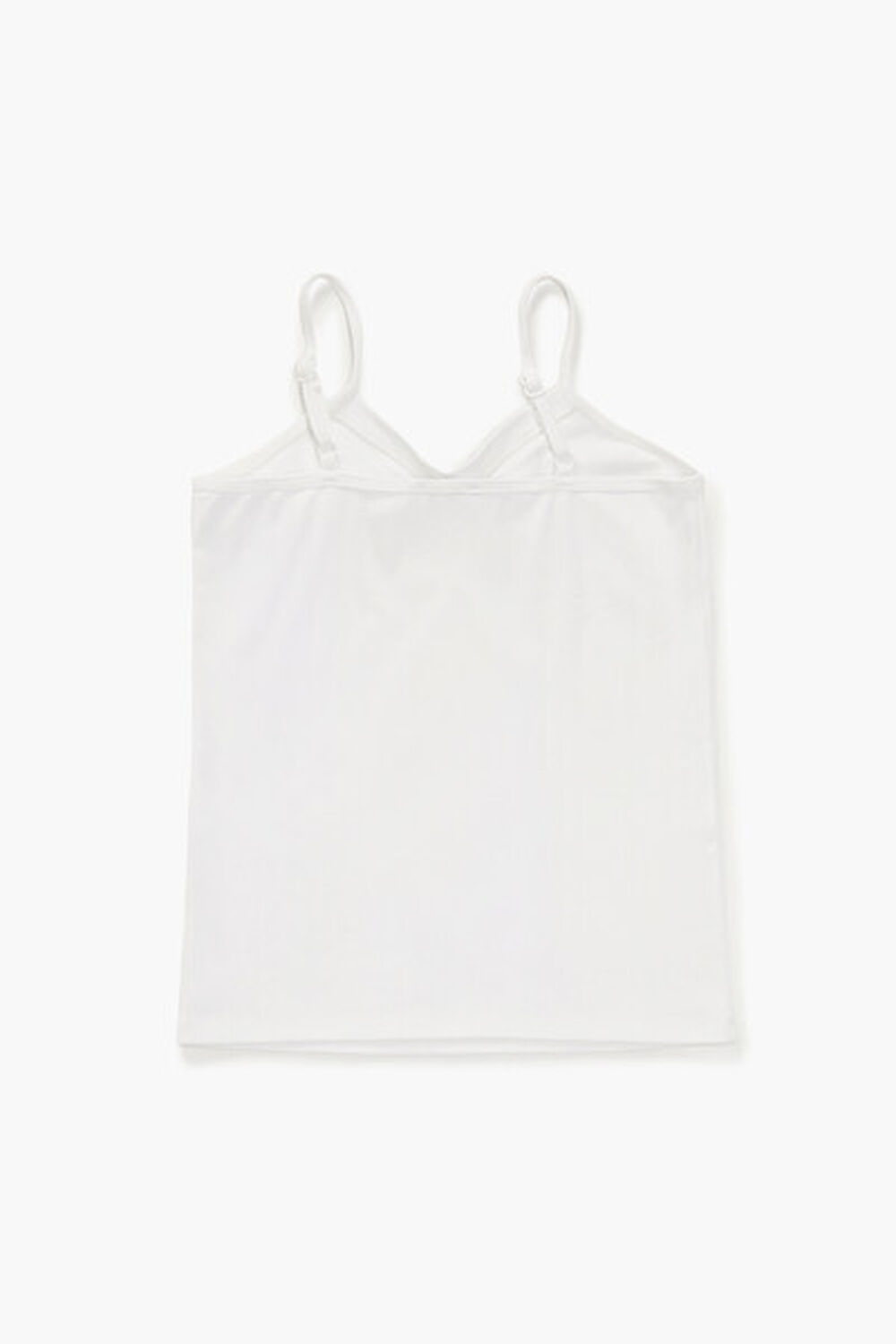 WHITE Girls Rosette Bow Cami (Kids), image 2