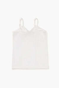 WHITE Girls Rosette Bow Cami (Kids), image 2