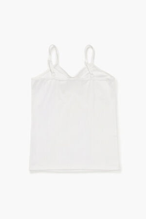 WHITE Girls Rosette Bow Cami (Kids), image 2