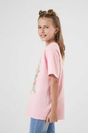 PINK/MULTI Girls The Little Mermaid Tee (Kids), image 2