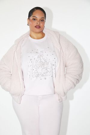 BLOSSOM/MULTI Plus Size Beaded Virgo Pullover, image 1