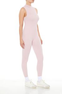 LILAC SHEEN Sleeveless Mock Neck Jumpsuit, image 3