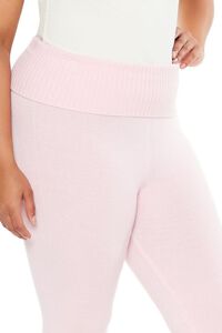 PETAL PINK Plus Size Sweater-Knit Pants, image 5