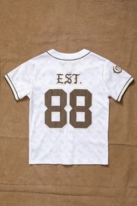 WHITE/MULTI Kids Compton Cowboys Jersey (Girls + Boys), image 5