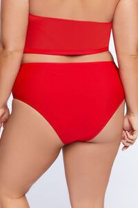 HIGH RISK RED Plus Size Cheeky Bikini Bottoms, image 4