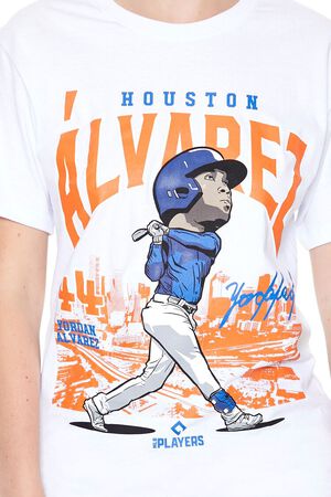 WHITE/MULTI Yordan Alvarez Houston Graphic Tee, image 3