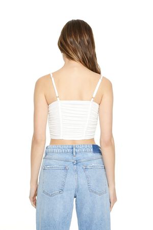 FIERY Ruched Cropped Cami, image 3