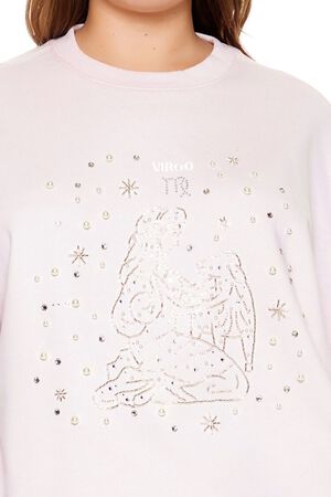 BLOSSOM/MULTI Plus Size Beaded Virgo Pullover, image 3