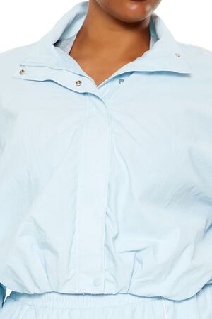 AQUA Plus Size Active Cropped Jacket, image 3