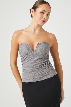DUSTY LAVENDER Sweetheart Tube Top, image 1