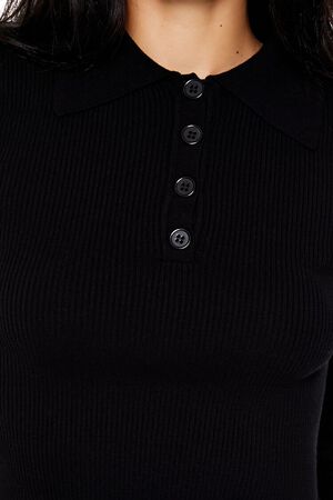 SEASHELL Ribbed Knit Cropped Sweater, image 3
