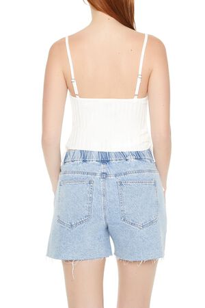 CAMEL Ribbed Sweater-Knit Cami, image 3