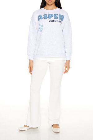 GREY/MULTI Aspen Colorado Rhinestone Pullover, image 2