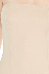 TAN Bodycon Tube Mini Dress, image 5