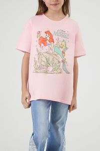 PINK/MULTI Girls The Little Mermaid Tee (Kids), image 5