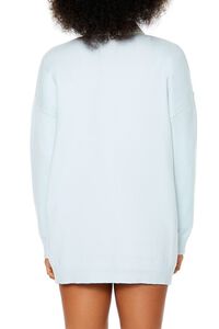 LIGHT BLUE Patch-Pocket Cardigan Sweater, image 5