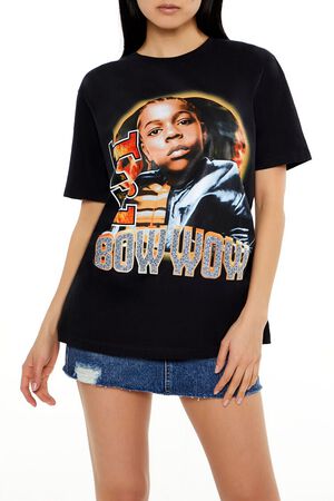 BLACK/MULTI Lil Bow Wow Graphic Tee, image 1
