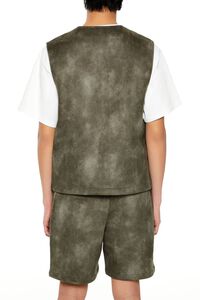 OLIVE Mineral Wash Cargo Vest, image 5