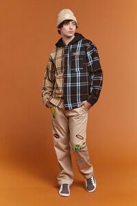 KHAKI/MULTI Airwalk Patch Chino Pants, image 1