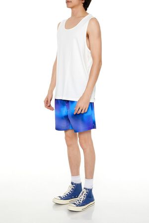 BLUE/MULTI Gradient Swim Trunks, image 3