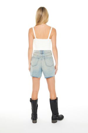 WHITE Crochet Sweater-Knit Cami, image 3