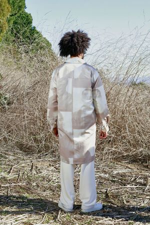 TAUPE/CREAM Unisex Henry R Jones II Jacket, image 3