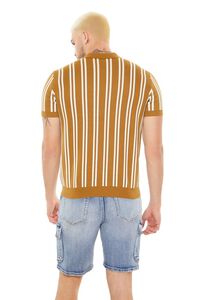 COFFEE/CREAM Striped Sweater-Knit Shirt, image 3