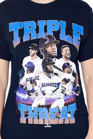 NAVY/MULTI Triple Threat MLB Graphic Tee, image 3