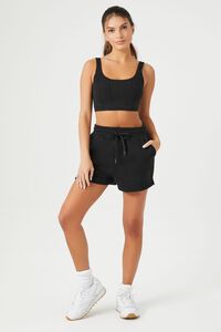 BLACK Corset Sports Bra, image 4