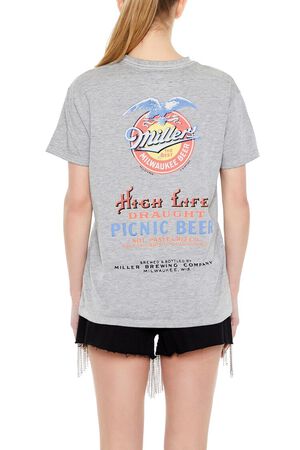 HEATHER GREY/MULTI Miller Milwaukee Beer Graphic Tee, image 3