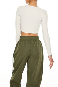 BIRCH Active Ruched Crop Top, image 5