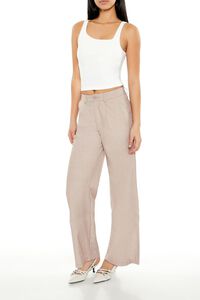 TAN Trouser Mid-Rise Pants, image 3