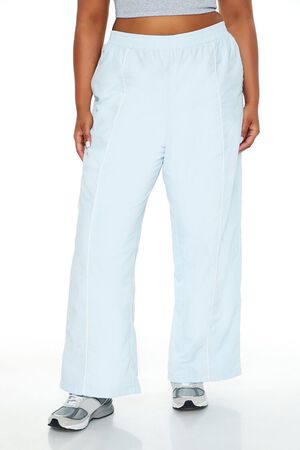 AQUA Plus Size Active Windbreaker Pants, image 2