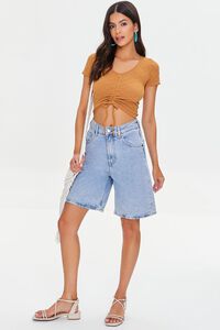 MAPLE Pointelle Knit Crop Top, image 4