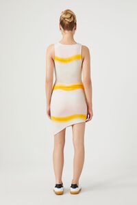 YELLOW/MULTI Tie-Dye Striped Mini Dress, image 3
