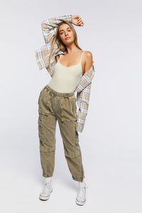 VANILLA Ribbed Cami Bodysuit, image 4