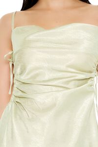 SAGE Satin Cutout Cami Slip Dress, image 6