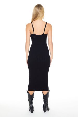 CREAM Crochet Rosette Cami Midi Dress, image 3
