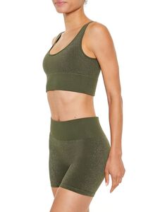 OLIVE Active Seamless Glitter Sports Bra, image 4
