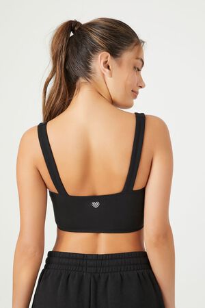 BLACK Corset Sports Bra, image 3