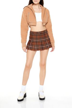 CAMEL Cropped Corduroy Puffer Jacket, image 2
