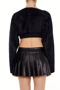 BLACK Cardigan Sweater & Cropped Cami Set, image 5