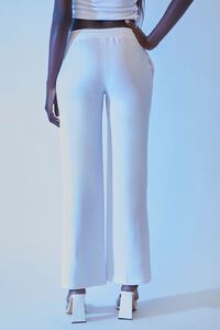WHITE/MULTI FUBU Embroidered Mesh Pants, image 4