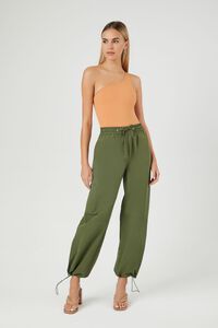 TOASTED ALMOND Sculpt Shape One-Shoulder Bodysuit, image 4