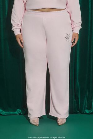 PINK/MULTI Plus Size Wicked Butterfly Sweatpants, image 2
