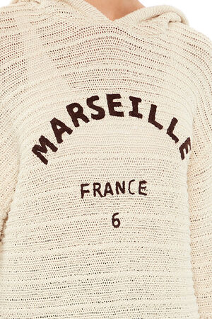 CREAM Marseille France Hooded Sweater, image 3
