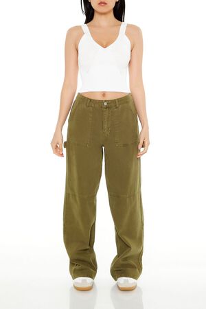 WHITE Cropped Sweater-Knit Tank Top, image 2